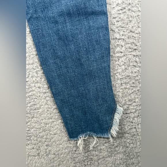 Judy Blue Jeans Womens Size 1/25 Skinny Fit High Rise Raw Cut Out Hem JB88459 - Picture 14 of 15